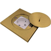 Rotary gold cap + adapter + Israeli socket